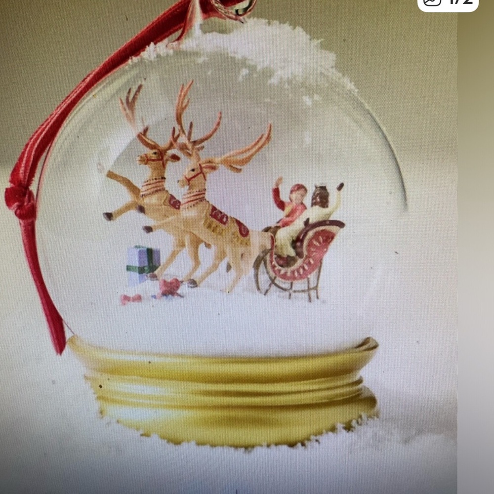 Anthropologie NY City Ballet Nutcracker Collaboration Ornament